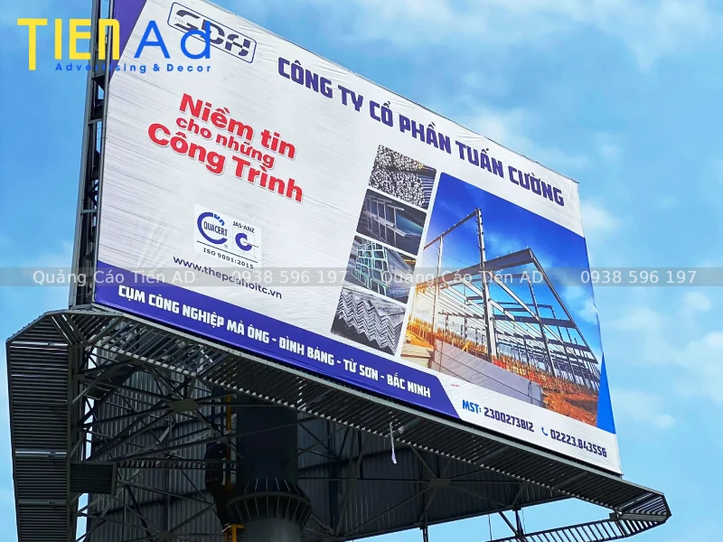 Dịch vụ in bạt hiflex lấy liền trong ngày tại Tiến AD