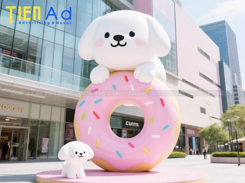 Điều gì khiến mô hình bánh donut bằng composite được ưa chuộng hiện nay