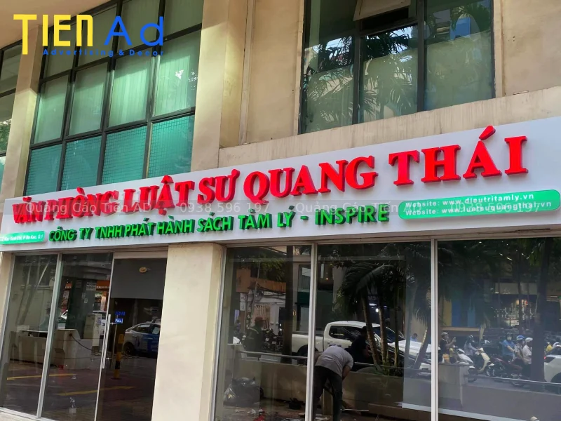 Đơn vị chuyên thiết kế và làm bảng hiệu Bình Dương uy tín