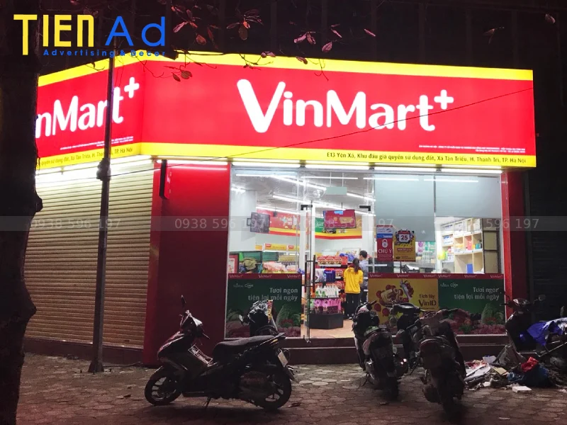 Đơn vị thi công hộp đèn bạt 3M uy tín tại TP.HCM