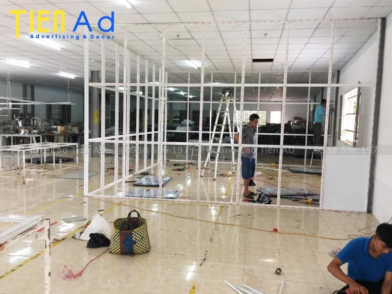 Đơn vị thi công vách aluminium uy tín chuyên nghiệp tại TP.HCM