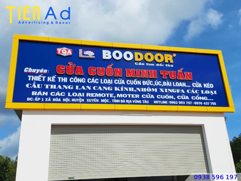 Đơn vị uy tín chuyên thi công các loại biển quảng cáo tại TP.HCM