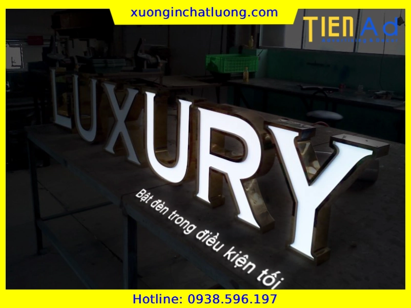 Gia Công Chữ Inox Trọn Gói Giá Rẻ Tại TP.HCM