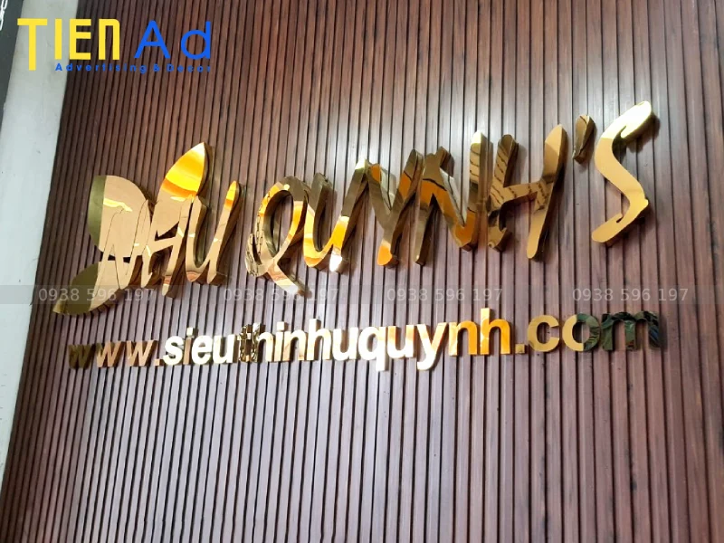 Gia công chữ inox mang lại những lợi ích gì