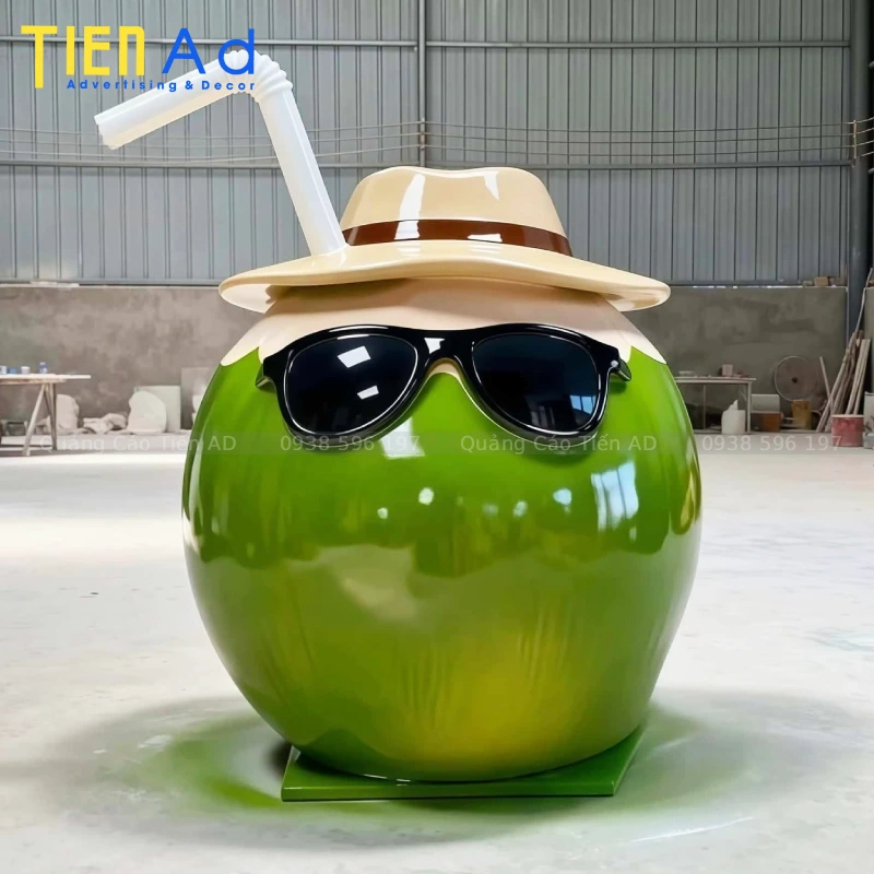 Giá mô hình trái dừa composite phụ thuộc vào những yếu tố nào
