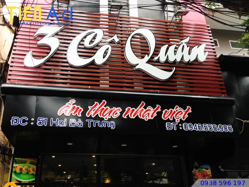 Giải pháp chất liệu làm bảng hiệu phù hợp cho từng không gian lắp đặt