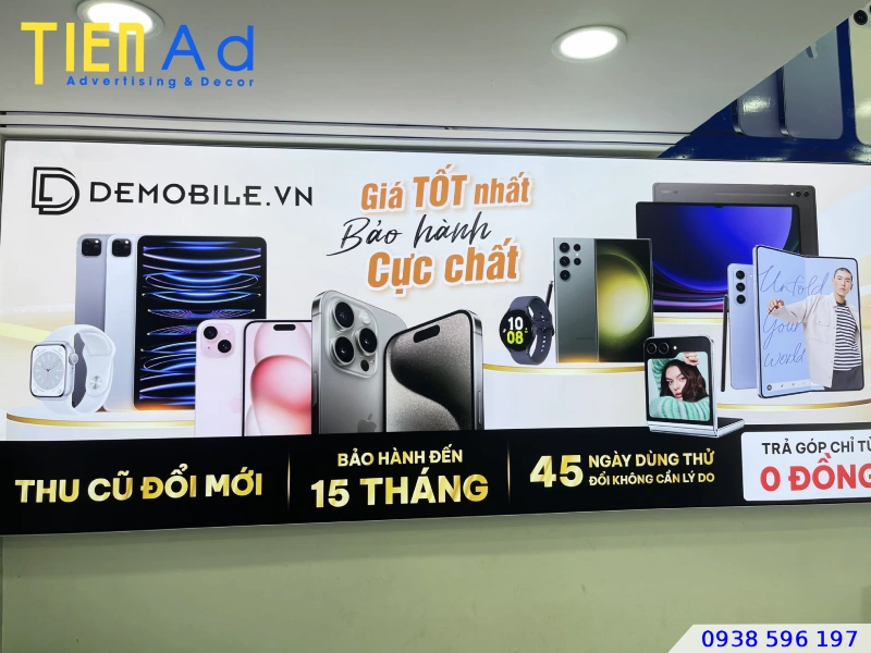 Gợi ý địa chỉ làm hộp đèn quảng cáo uy tín được nhiều khách hàng lựa chọn