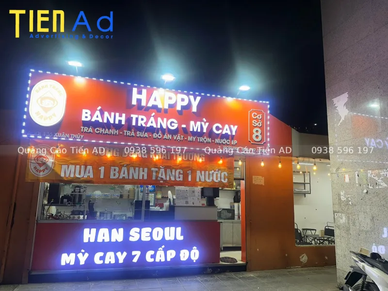 Gợi ý một số biển hiệu quảng cáo hủ tiếu phù hợp với quán bình dân