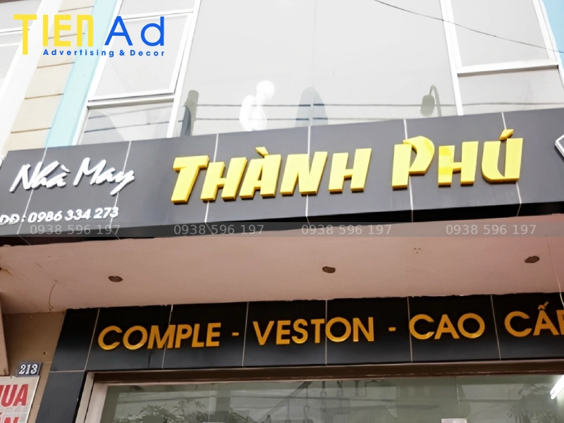 Gợi ý phong cách bảng hiệu nhà may cho từng mô hình kinh doanh