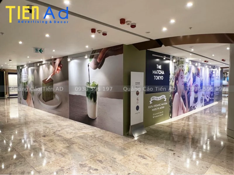 Hình ảnh hoàn thiện dự án hoarding trong tòa nhà, TTTM - 3