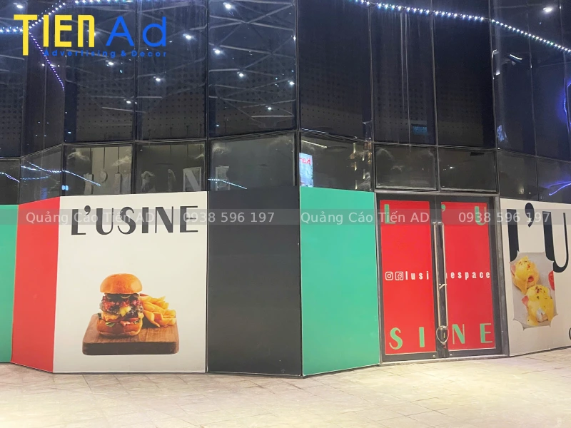 Hình ảnh hoàn thiện dự án hoarding trong tòa nhà, TTTM - 6