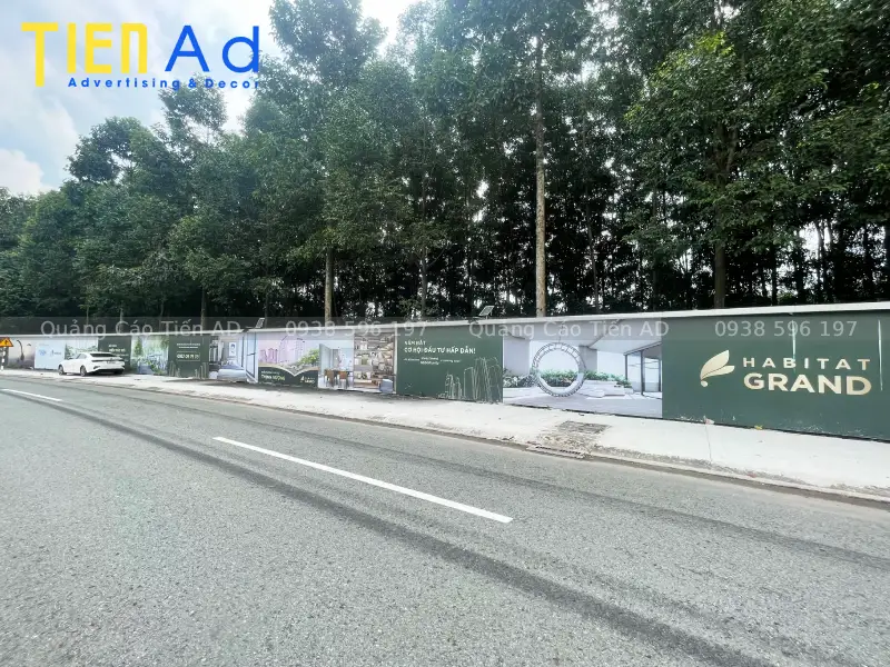 Hoàn thành hoarding dự án Habitat Grand cho VSIP - Sembcorp Gateway - 1