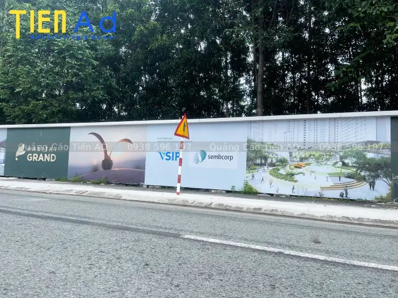 Hoàn thành hoarding dự án Habitat Grand cho VSIP - Sembcorp Gateway - 4