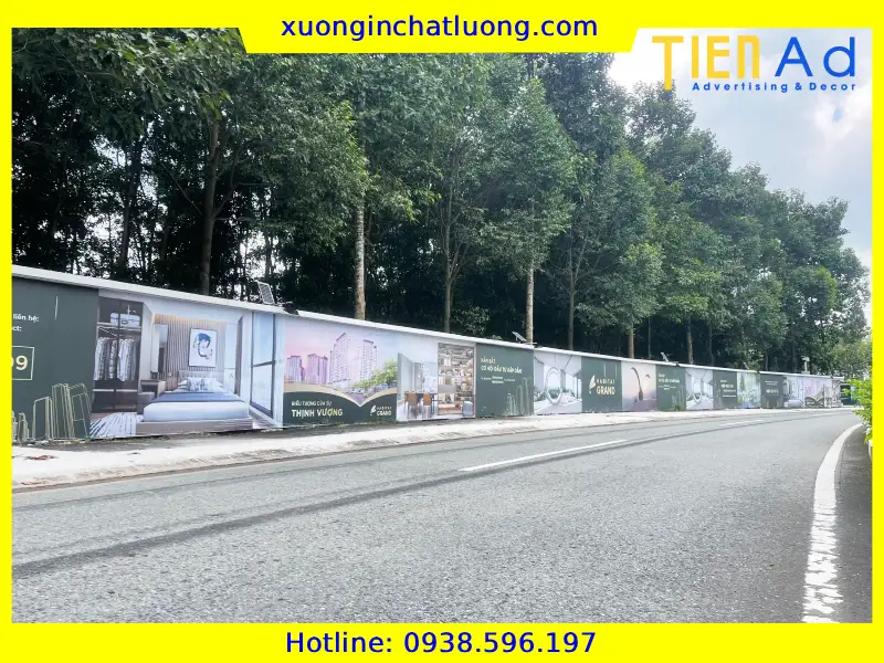 Hoàn thành hoarding dự án Habitat Grand cho VSIP - Sembcorp Gateway