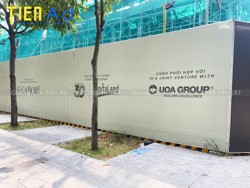 Hoàn thành hoarding dự án Sycamore cho CapitaLand - 1
