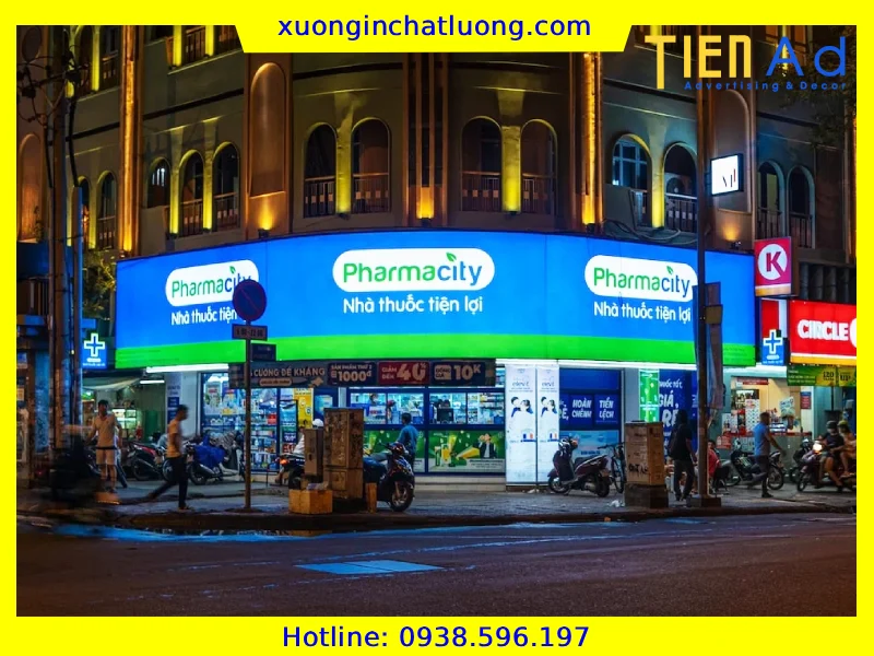 Hộp Đèn Nhà Thuốc Tây Trọn Gói Giá Rẻ Tại TP.HCM