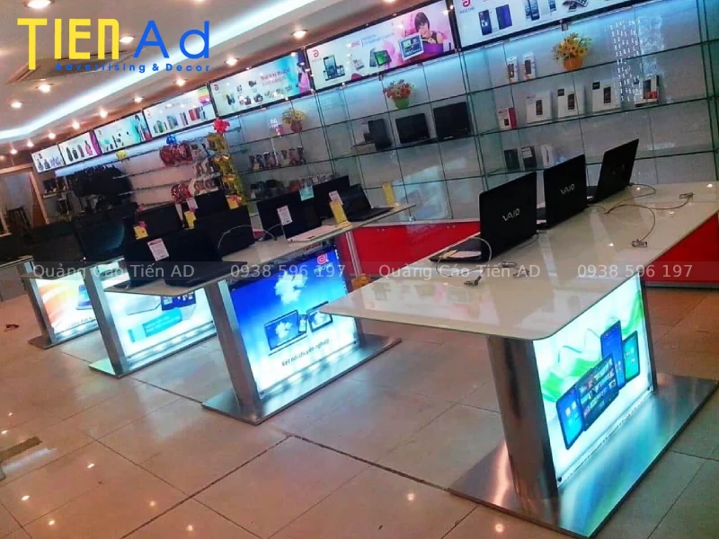 Hộp đèn cửa hàng điện thoại