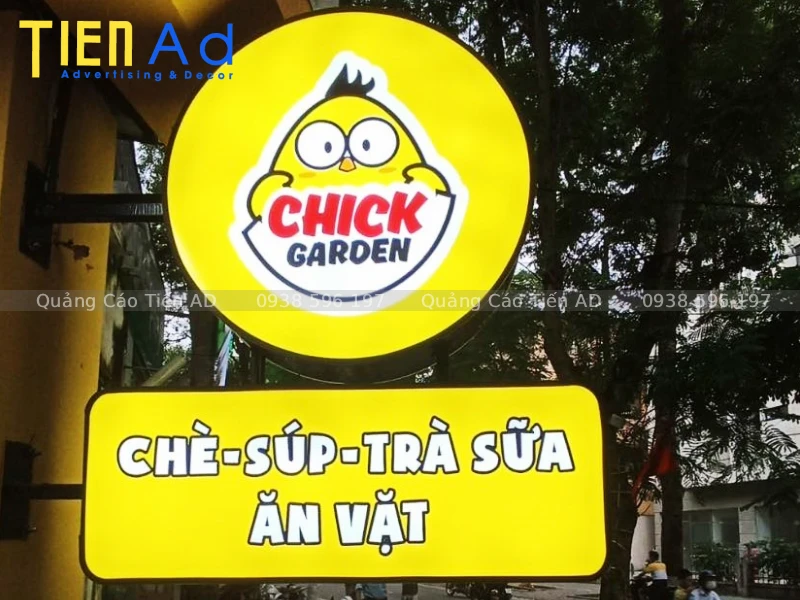 Hộp đèn hút nổi - 1