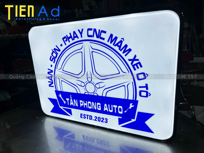 Hộp đèn hút nổi - 8