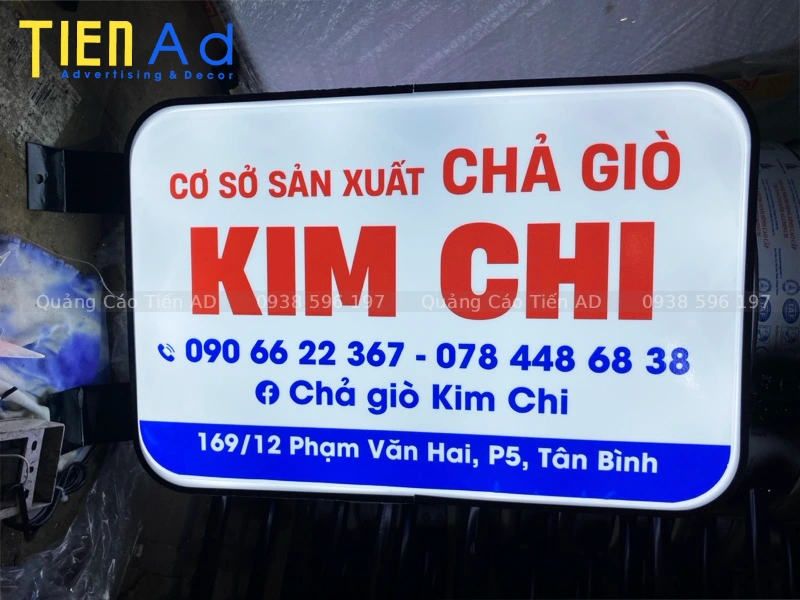 Hộp đèn hút nổi chữ nhật phù hợp với những ngành nghề kinh doanh nào