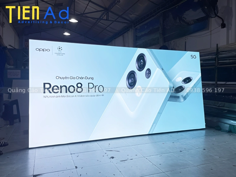 Hộp đèn không viền điện thoại Oppo