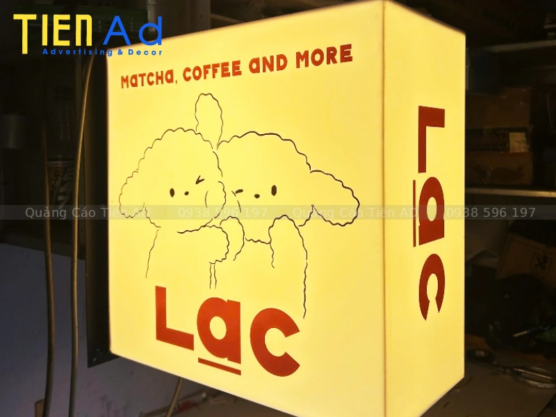 Hộp đèn mica không viền - 2