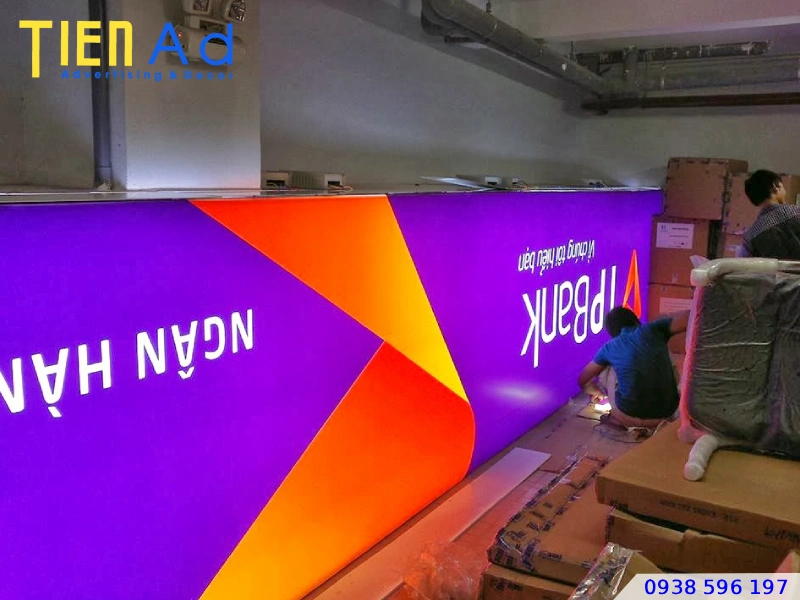 Hộp đèn quảng cáo ngân hàng TPBank