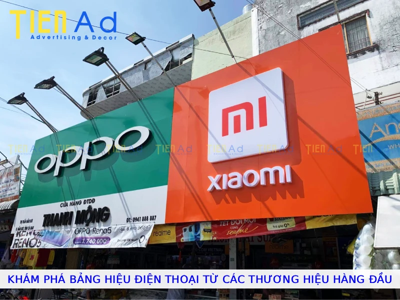 Khám phá bảng hiệu điện thoại từ các thương hiệu hàng đầu