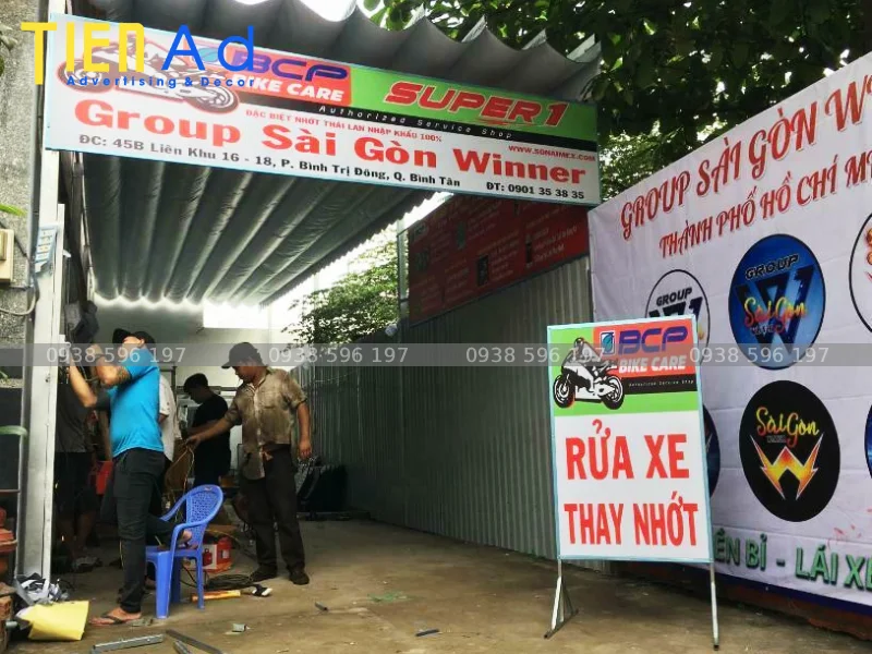 Khi nào cần nâng cấp bảng hiệu rửa xe để tăng lượng khách hàng