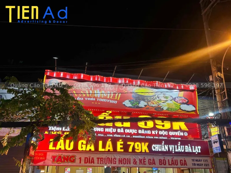 Khi nào nên thay mới bảng hiệu quảng cáo tại Quận Tân Phú để tránh lỗi thời