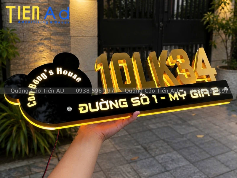 Kích thước bảng số nhà bao nhiêu là phù hợp