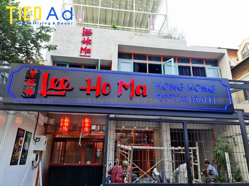 Kinh nghiệm 2 Lựa chọn loại bảng hiệu phù hợp mô hình kinh doanh