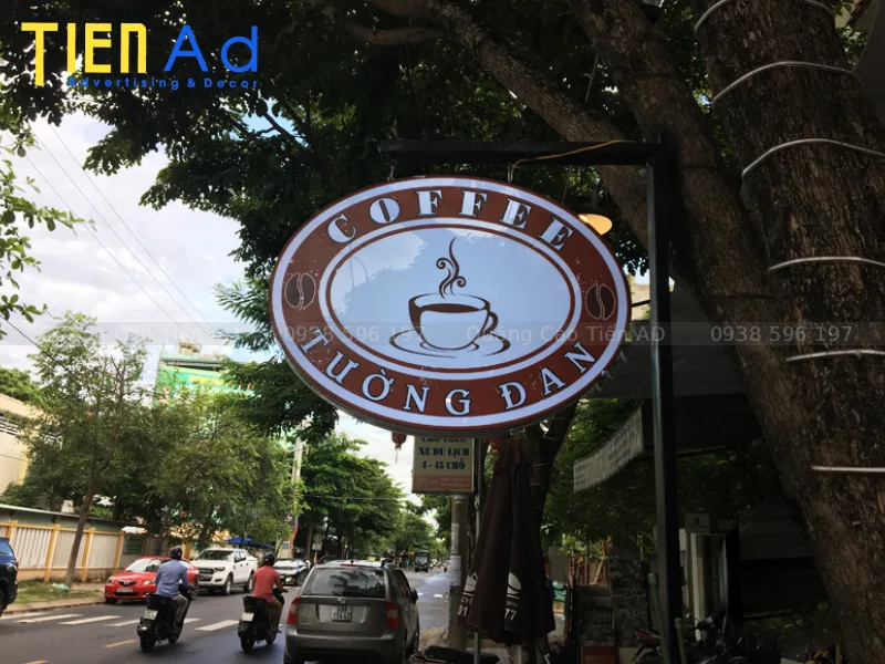Kinh nghiệm làm hộp đèn quán cafe giá rẻ nhưng vẫn đảm bảo chất lượng