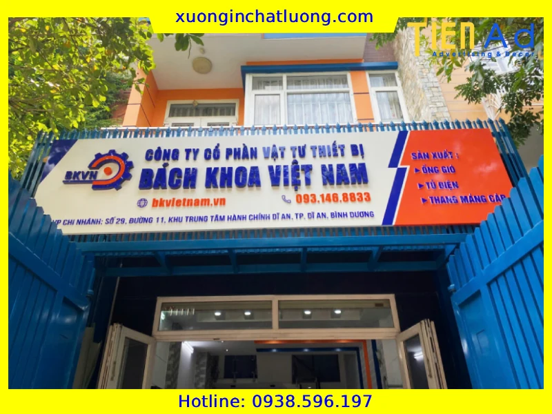 Làm Bảng Hiệu Bình Dương Giá Rẻ Chuyên Nghiệp