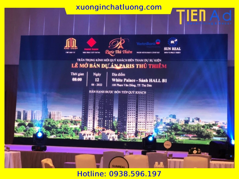 Làm Bảng Hiệu Công Ty Bất Động Sản Trọn Gói, Giá Rẻ Tại TP.HCM