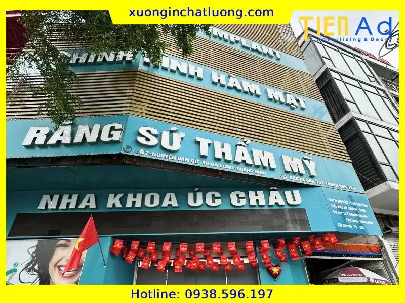 Làm Bảng Hiệu Nha Khoa Trọn Gói, Giá Tốt Tại TP.HCM