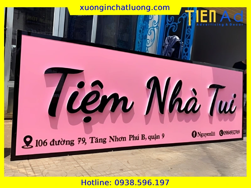 Làm Bảng Hiệu Quận 9 Giá Rẻ Trọn Gói