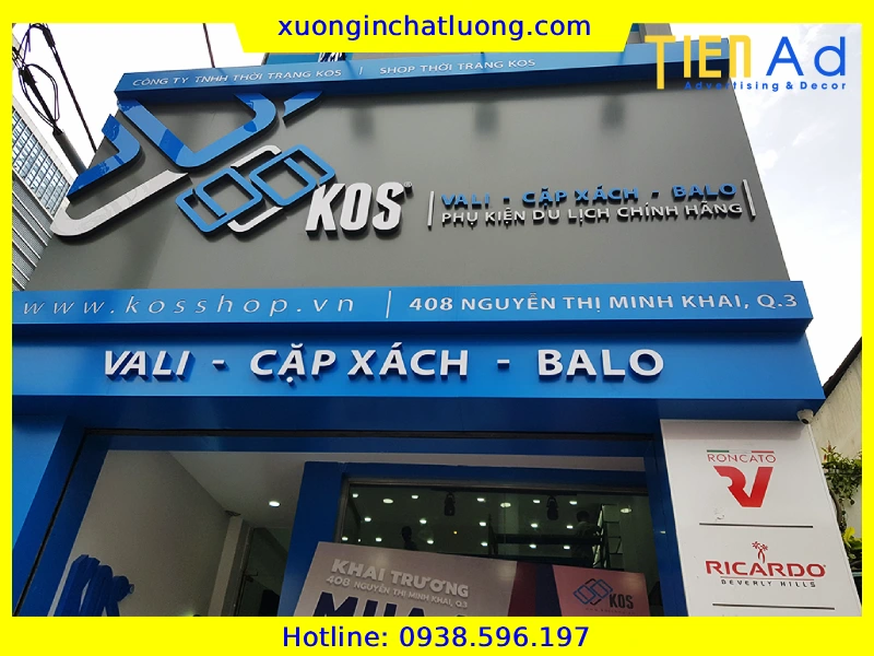 Làm Bảng Hiệu Quảng Cáo Quận 3 Giá Rẻ