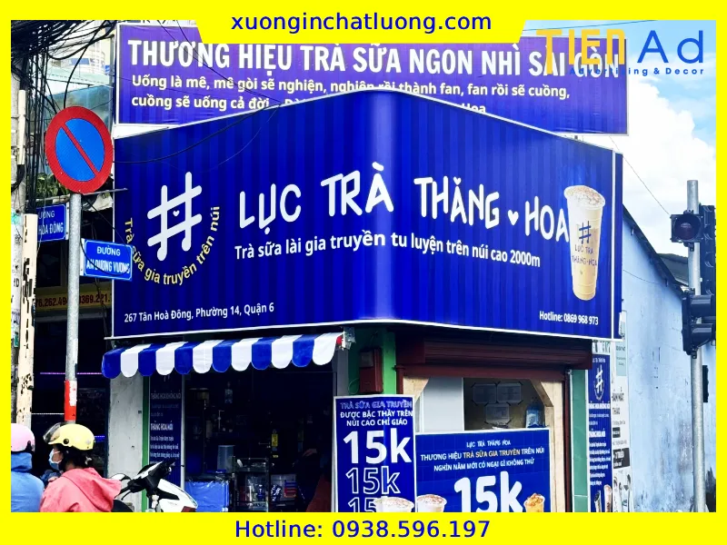 Làm Bảng Hiệu Quảng Cáo Quận 6 Trọn Gói Giá Rẻ