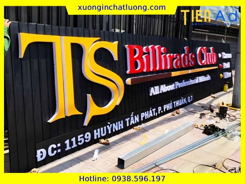 Làm Bảng Hiệu Quảng Cáo Quận 7 Giá Rẻ