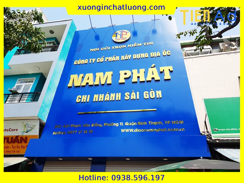 Làm Bảng Hiệu Quảng Cáo Quận Bình Thạnh Trọn Gói Giá Rẻ