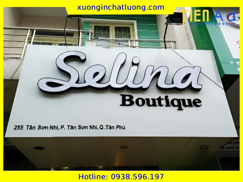 Làm Bảng Hiệu Quảng Cáo Quận Tân Phú Giá Rẻ
