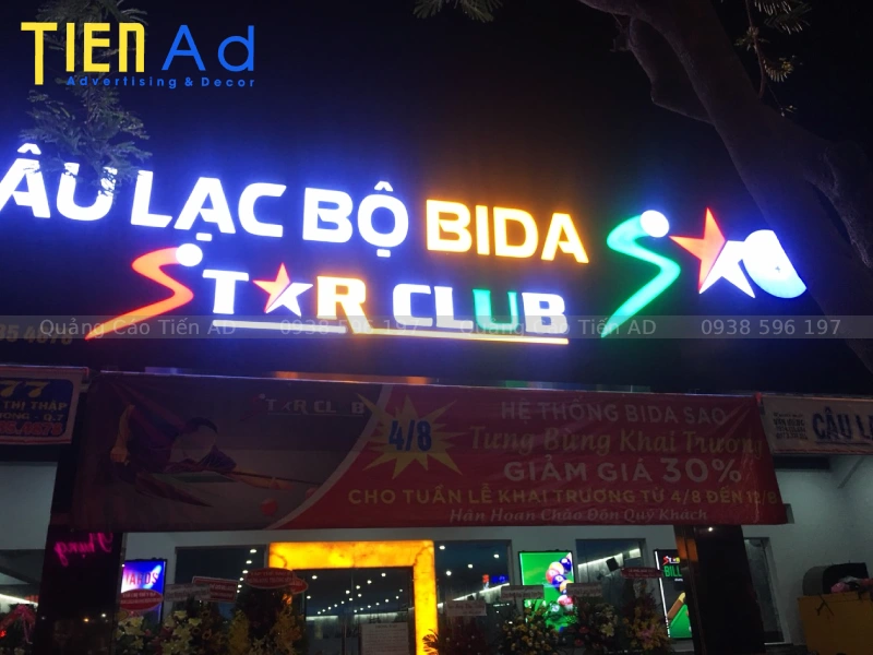 Làm bảng hiệu Quận 4 - 10