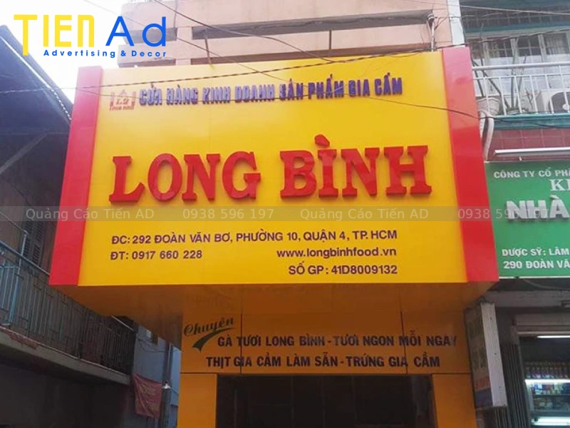 Làm bảng hiệu Quận 4 - 8