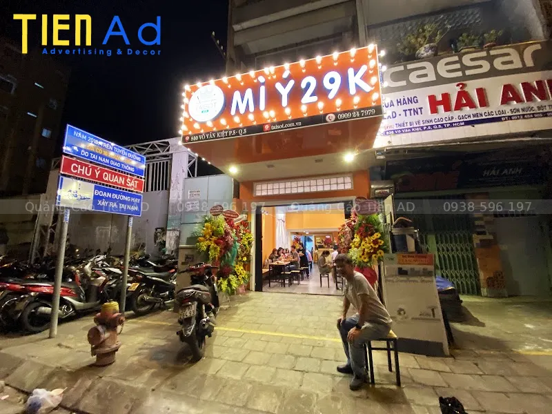 Làm bảng hiệu Quận 5 cần lưu ý những gì