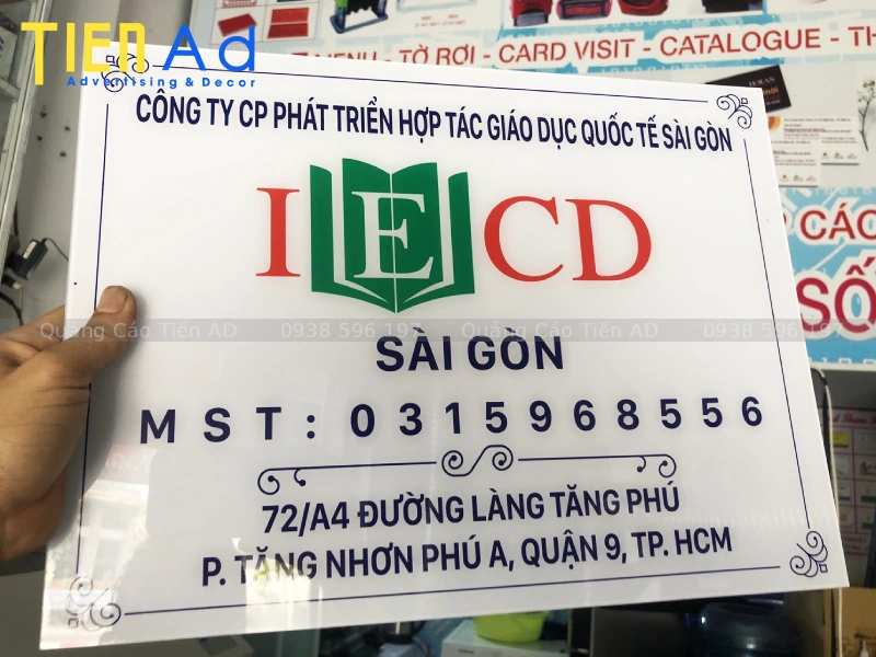Làm bảng hiệu Quận 9 - 1