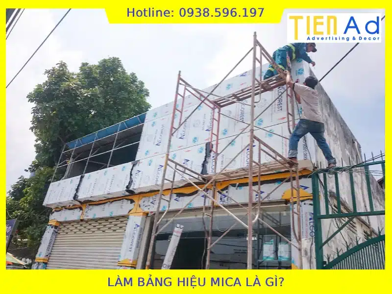 Làm bảng hiệu mica là gì
