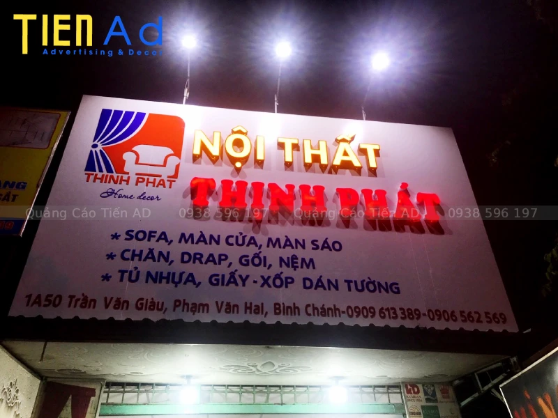 Làm bảng hiệu quảng cáo Bình Chánh - 4