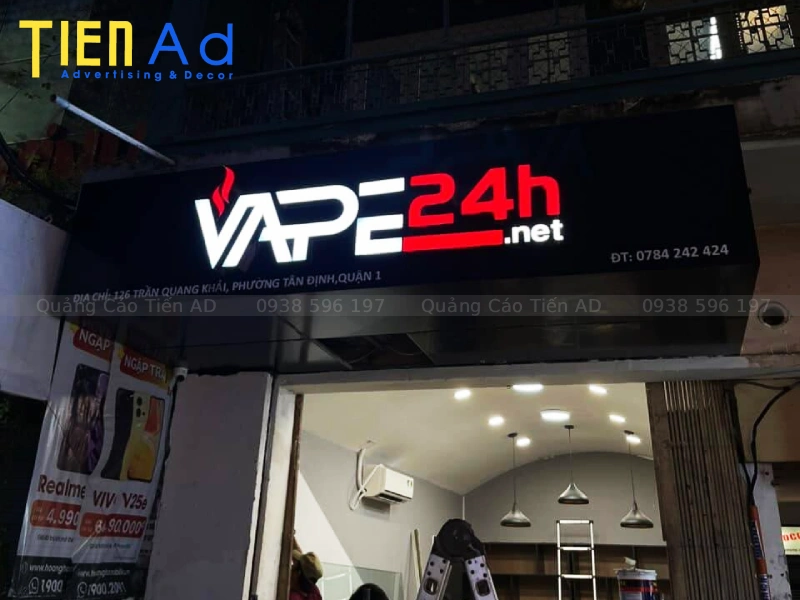 Làm bảng hiệu quảng cáo Quận 1 - 7