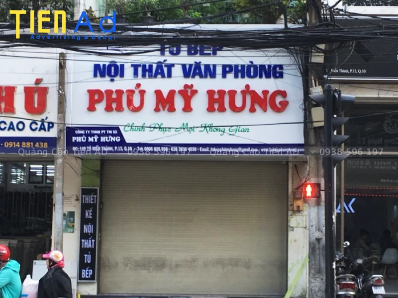 Làm bảng hiệu quảng cáo Quận 10 - 2